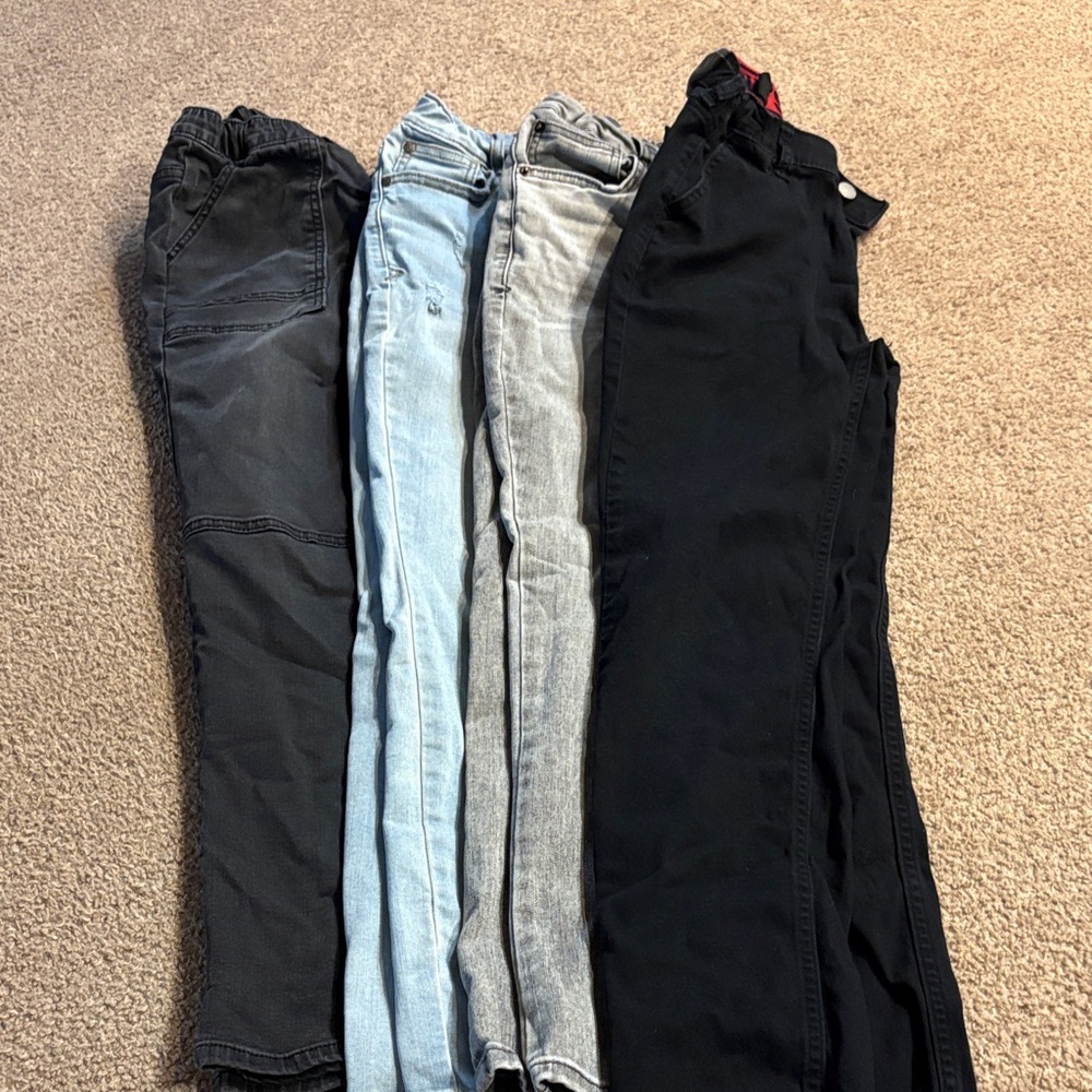 Cat & Jack Kids Jeans - Black, Light Blue, Gray